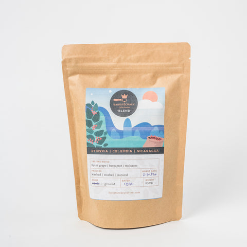 Ground Coffee Beans - Blend (250g)