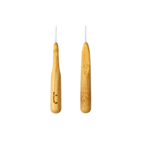 Bamboo Interdental Brushes - Pack of 5 (two sizes available)