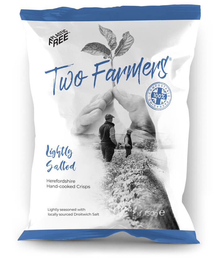 Two Farmers Crisps - Lightly Salted (150g)