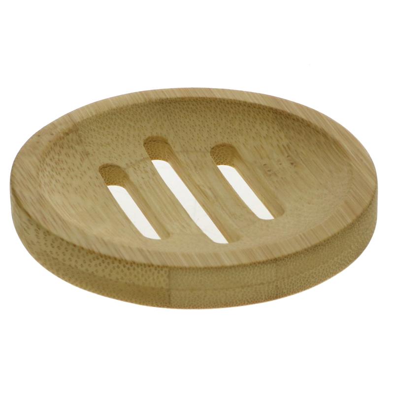 Bamboo Soap Dish - Round