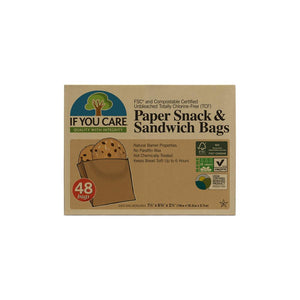 Paper Sandwich and Snack Bags (Pack of 48)