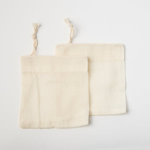 Organic Reusable Tea Bags (Set of 2)