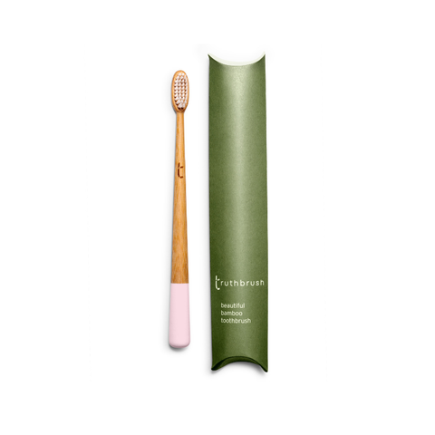 Bamboo Toothbrush - Adult (Pink)